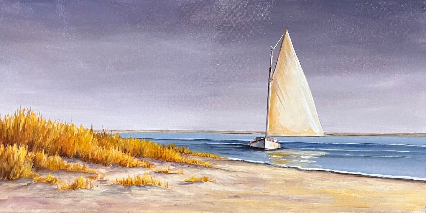 Original Artwork - 12” x 24” Oil Painting (class demonstration painting) by Renee MacMurray