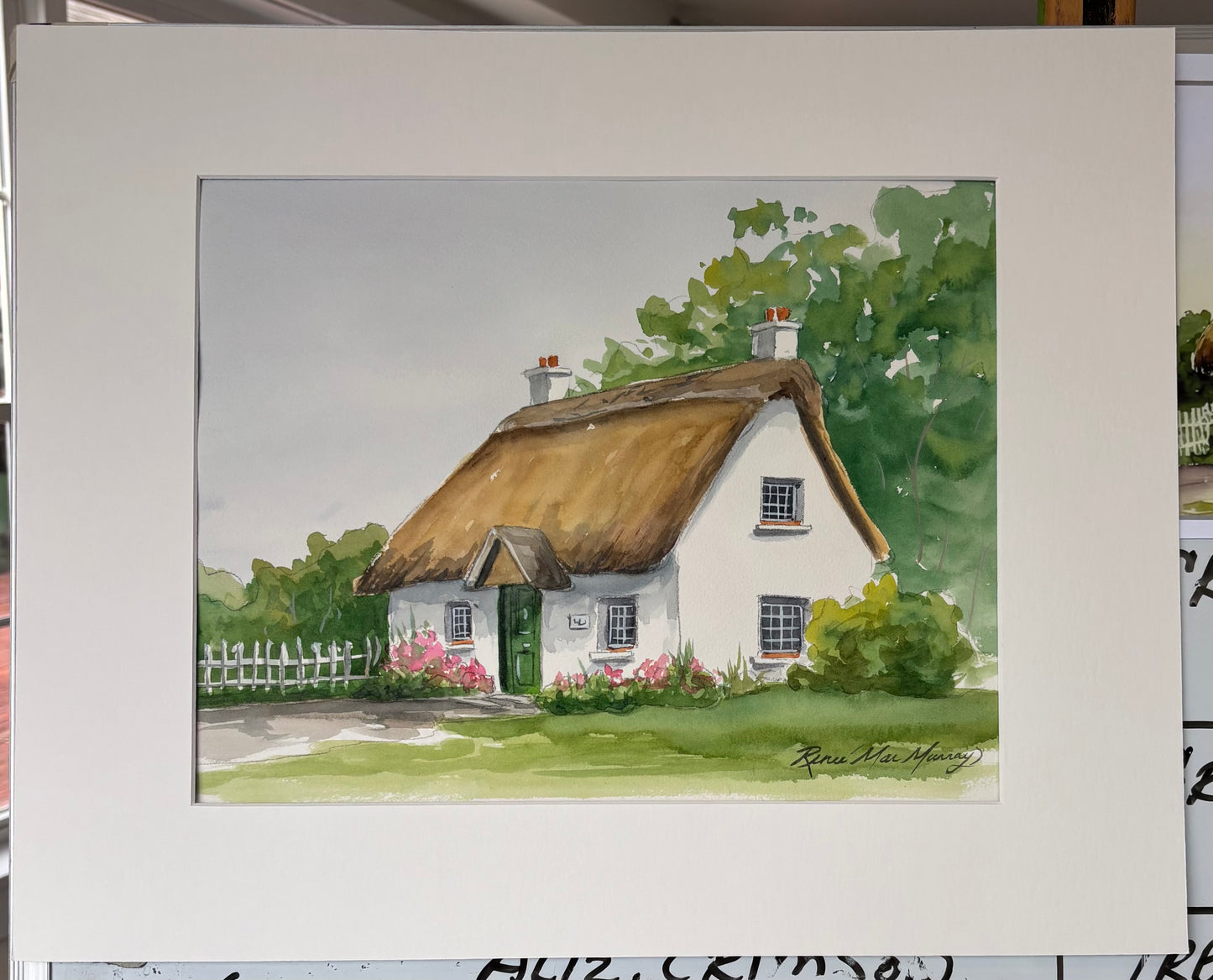 Irish Cottage - Class Original Demo Painting